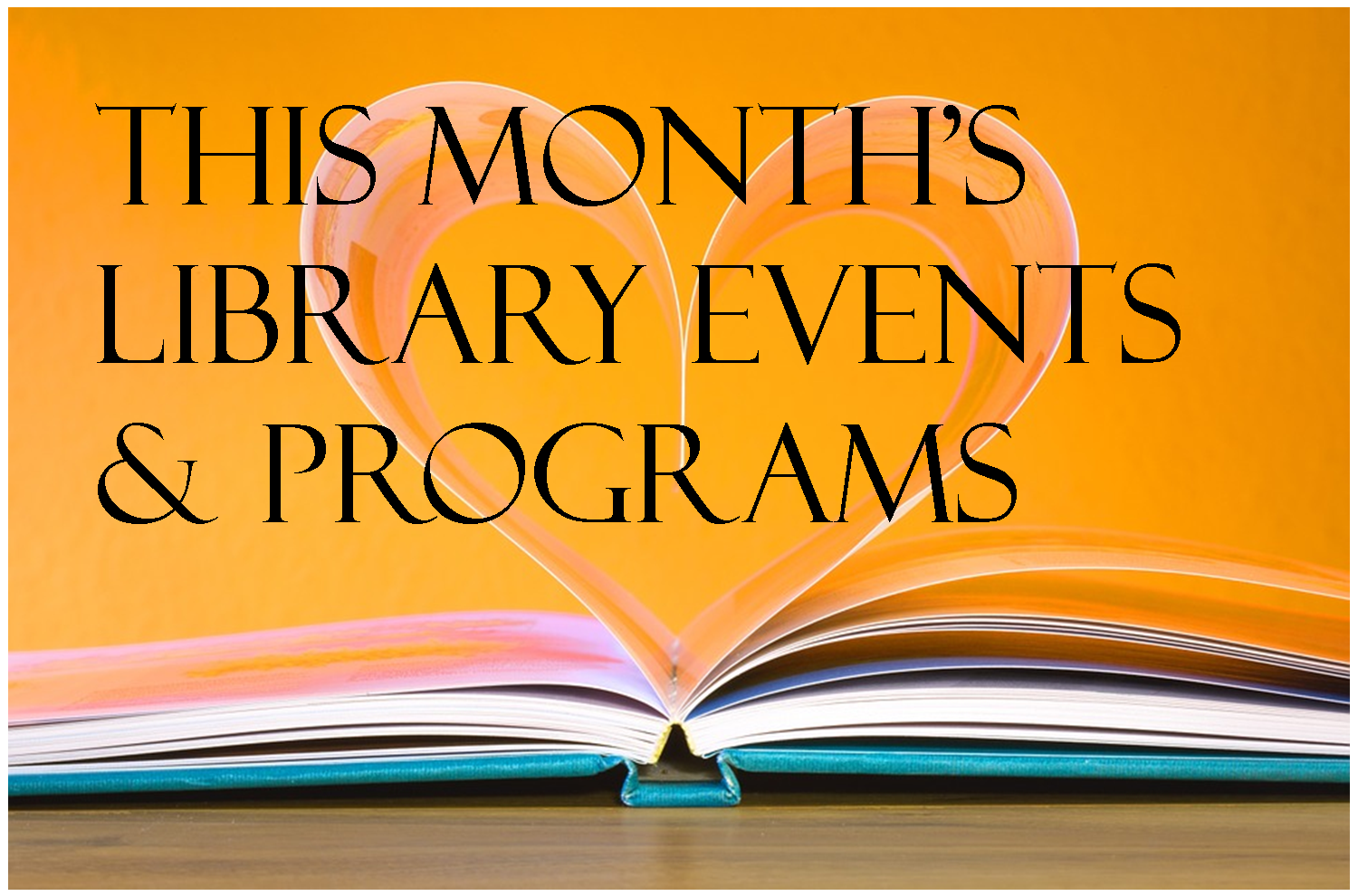 Monthly Events Newsletter